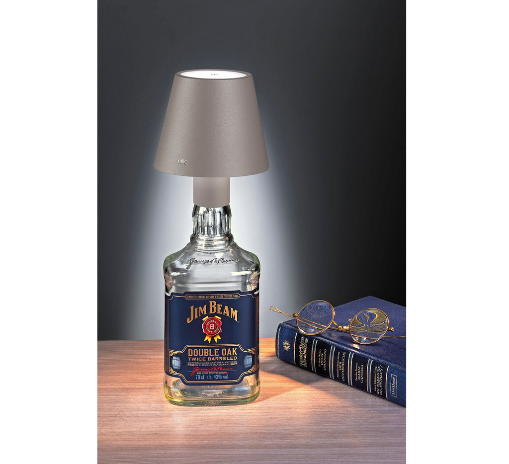 "Luce" LED Bottle Lamp, 5.25" x 4.25" dia.