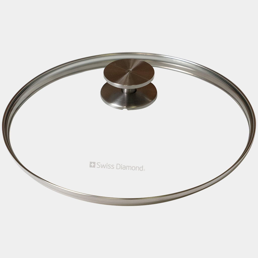 CXD Tempered Glass Lid with Stainless Steel Knob