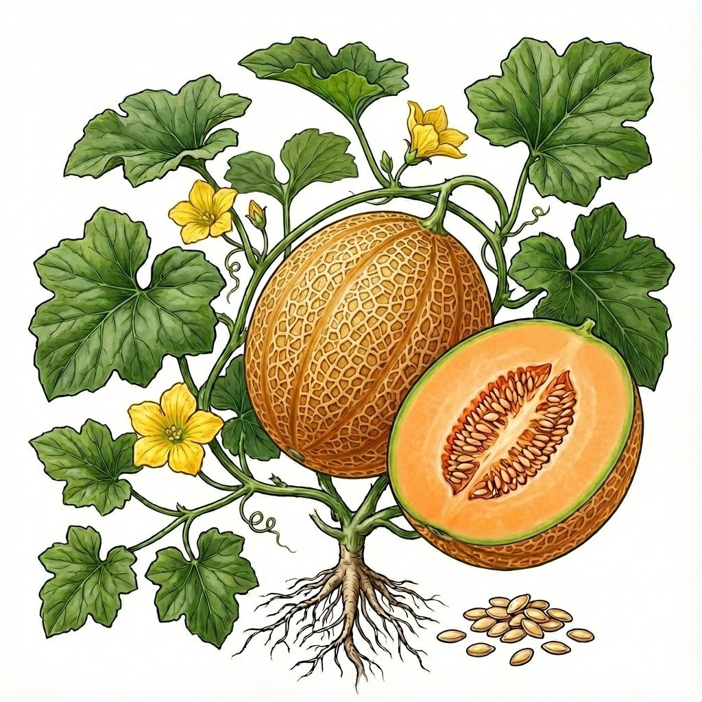 CANTALOUPE Seeds, Minnesota Midget