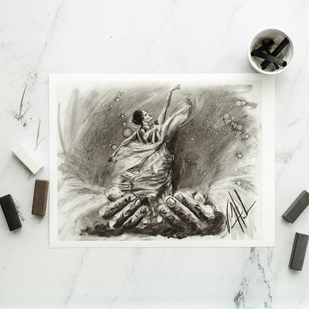 DESIGN DISCONTINUED - Endless Dance in the Father’s Hands (Sketch)