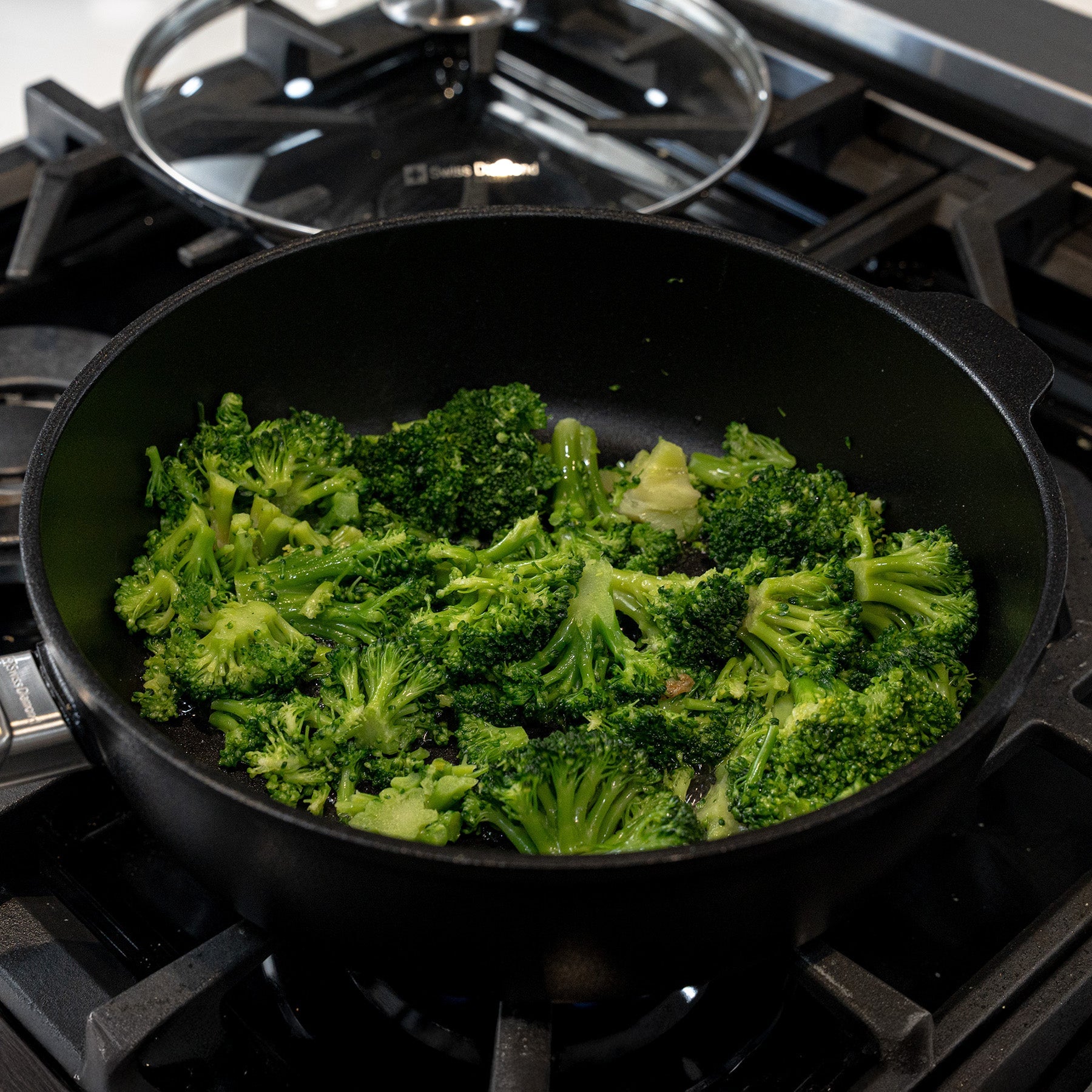 CHD Nonstick Saute Pan with Glass Lid | Made in Switzerland