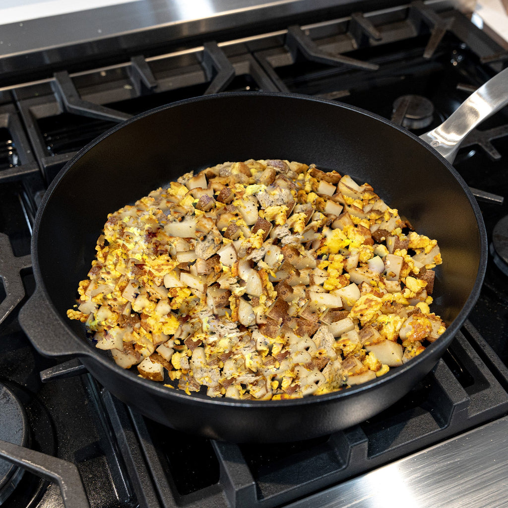 CHD Nonstick Saute Pan with Glass Lid | Made in Switzerland