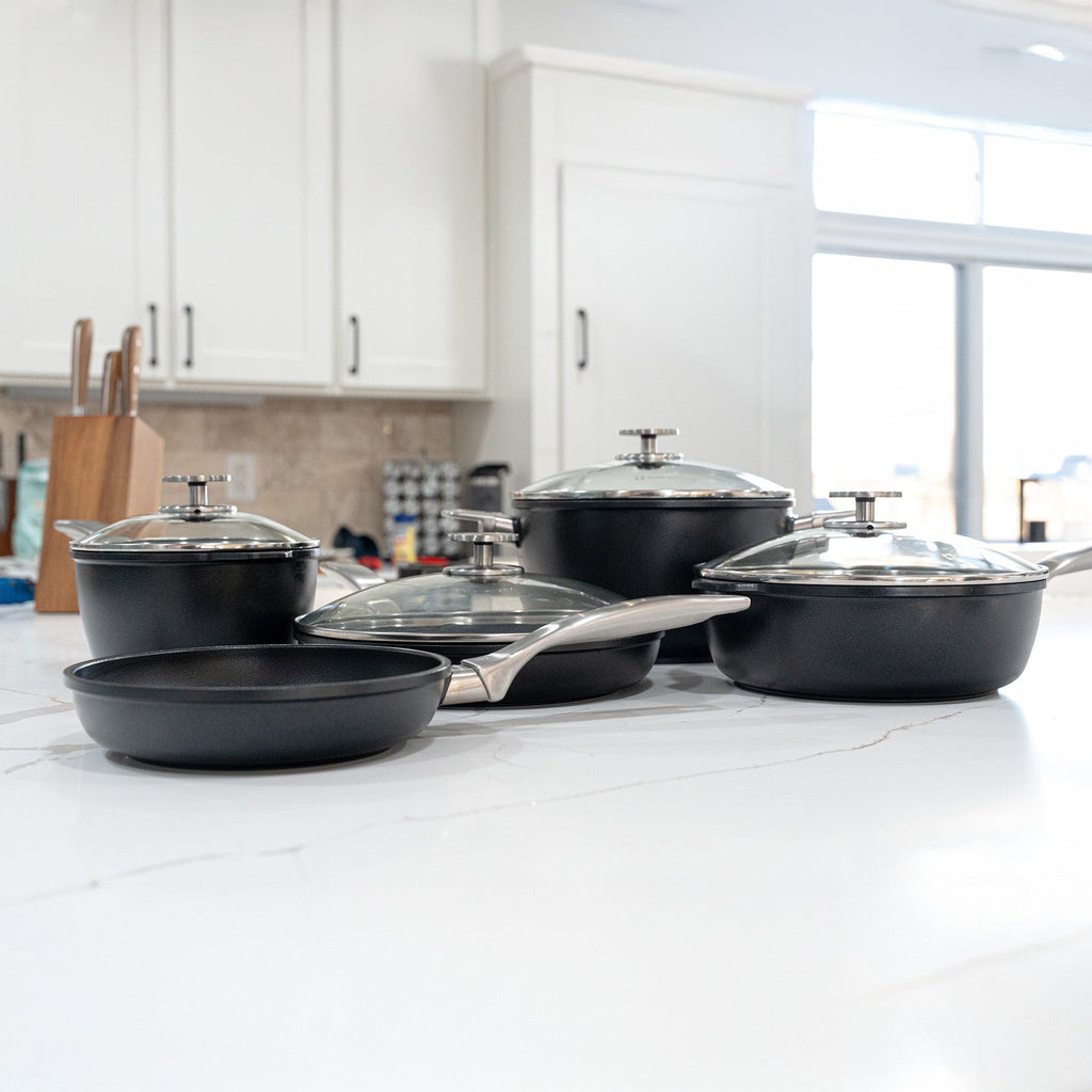 CHD Nonstick 9-Piece Set - Kitchen Essentials Set | Made in Switzerland