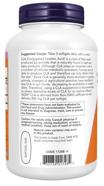 CLA (Conjugated Linoleic Acid) 800 mg