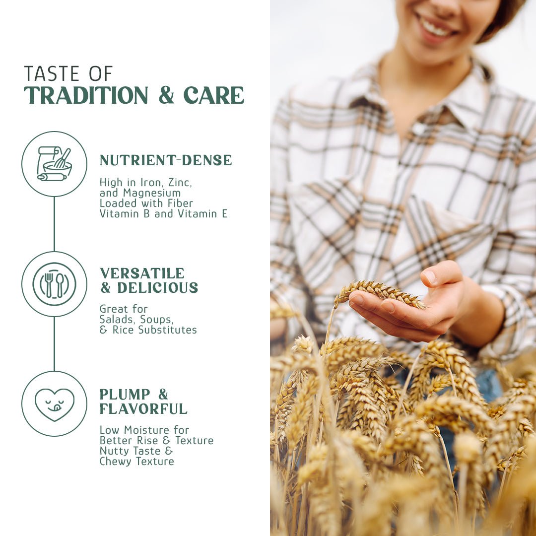 Wheat Berries, Bronze Chief (Red)