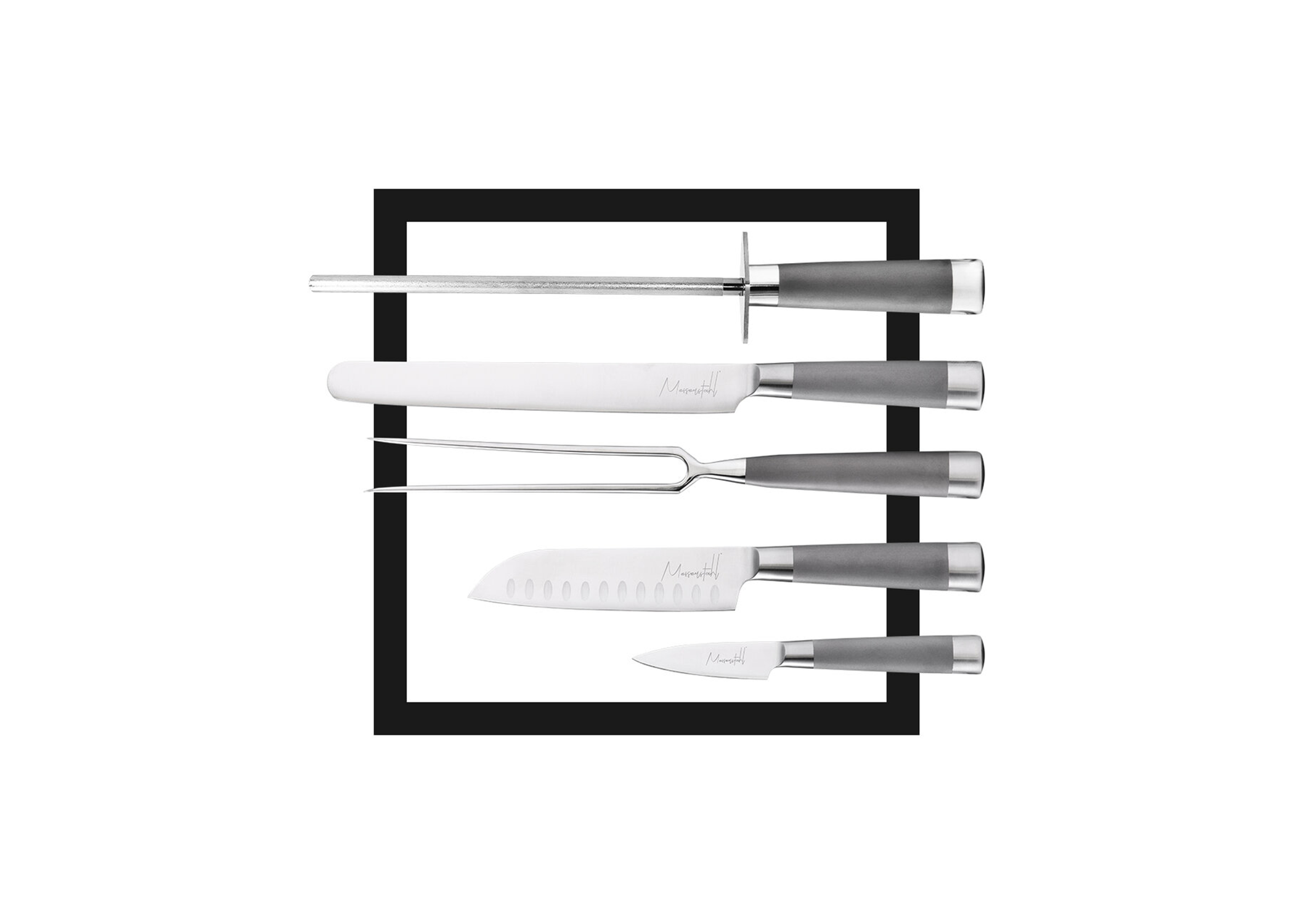 28-Pieces Complete Knife Set — Messerstahl