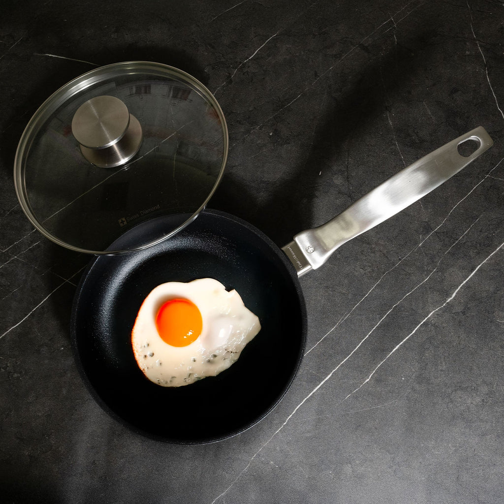 CXD DOU Ceramic Nonstick Fry Pan | Made in Switzerland