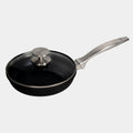 CXD DOU Ceramic Nonstick Fry Pan with Glass Lid | Made in Switzerland