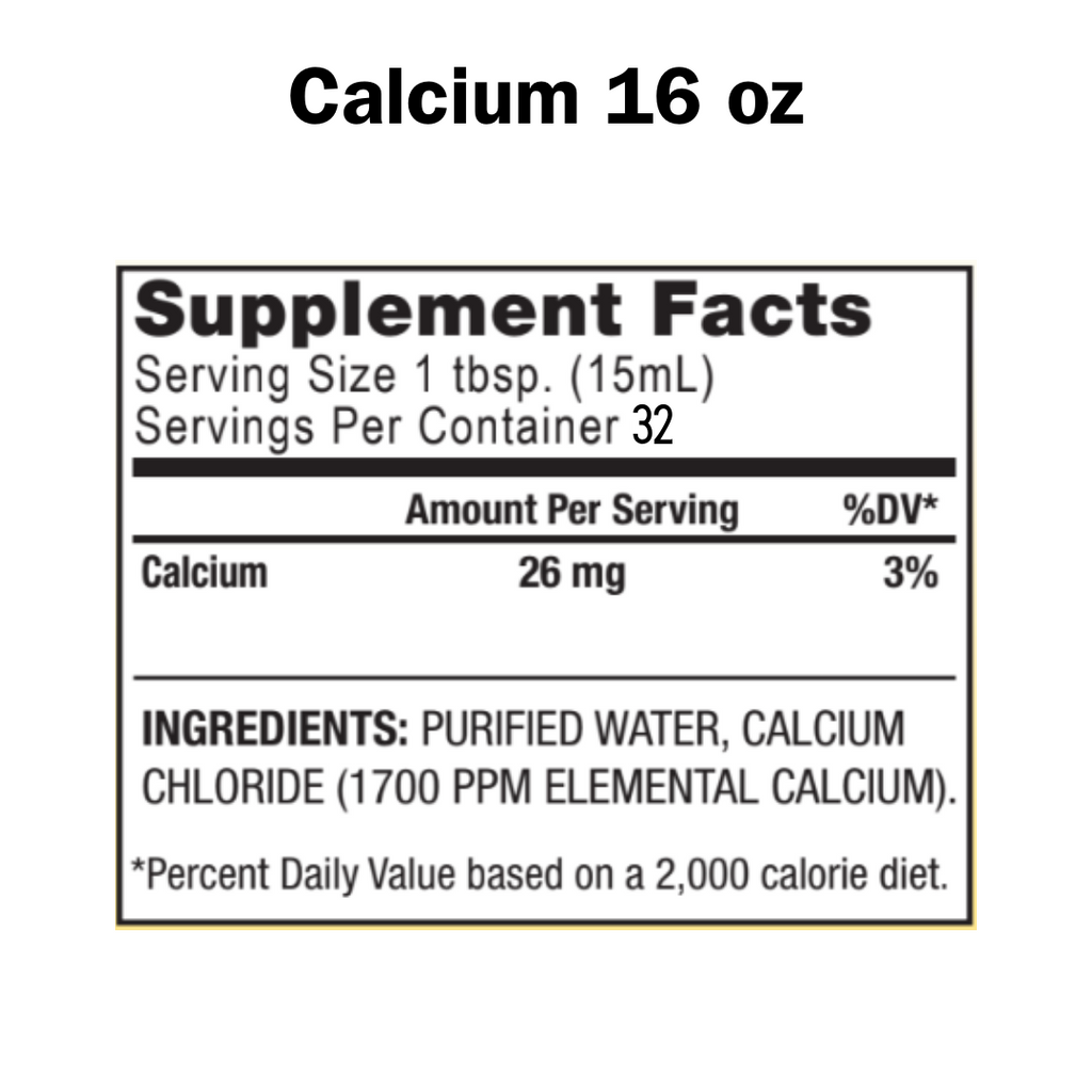 Calcium (Ca) - Mineral Water