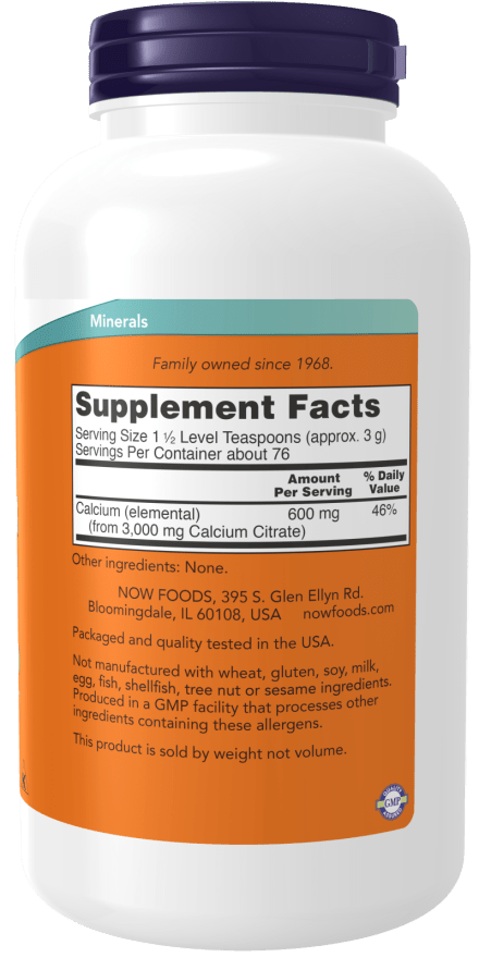 Calcium Citrate Pure Powder