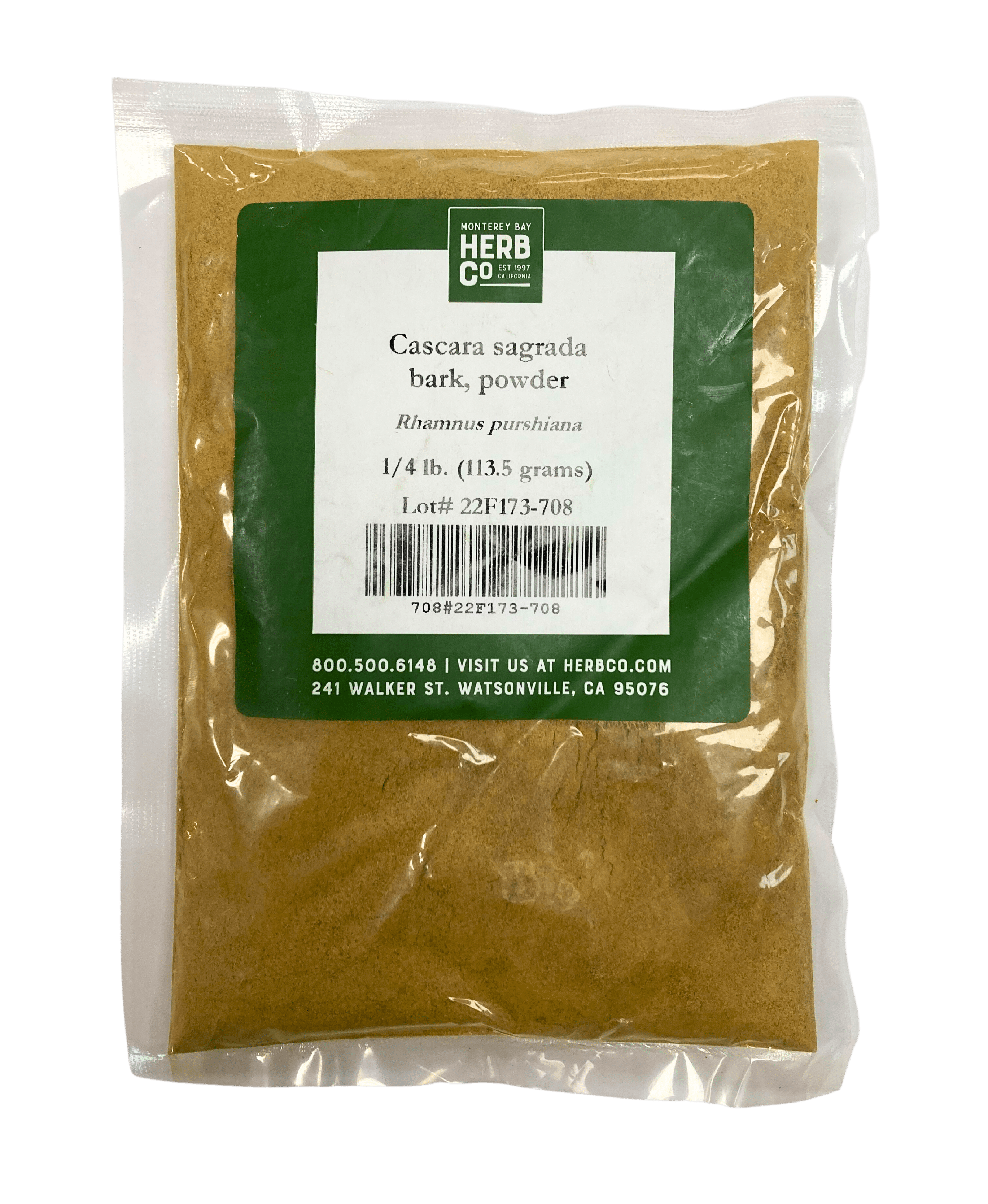 Cascara Sagrada Bark Powder