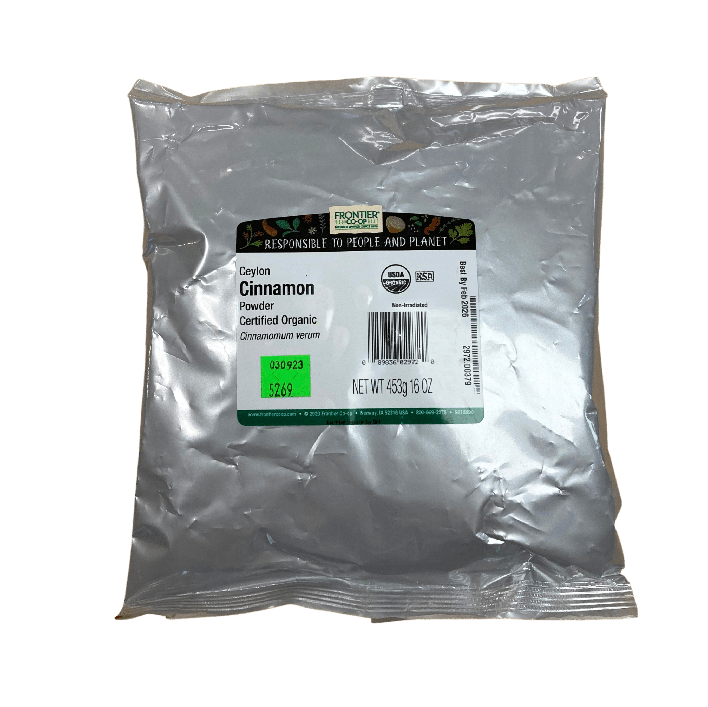 Cinnamon Powder, Ceylon, Organic