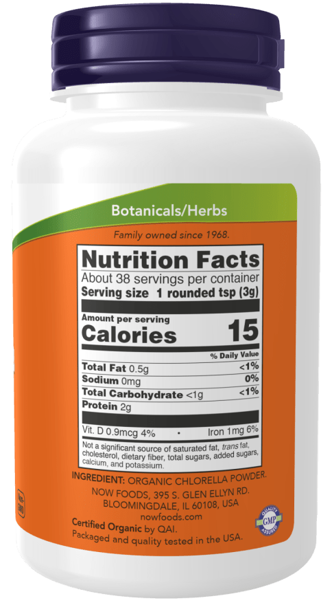 Chlorella Pure Powder, Organic