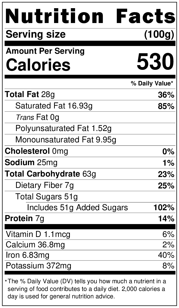 Chocolate Chips, Organic, Dark