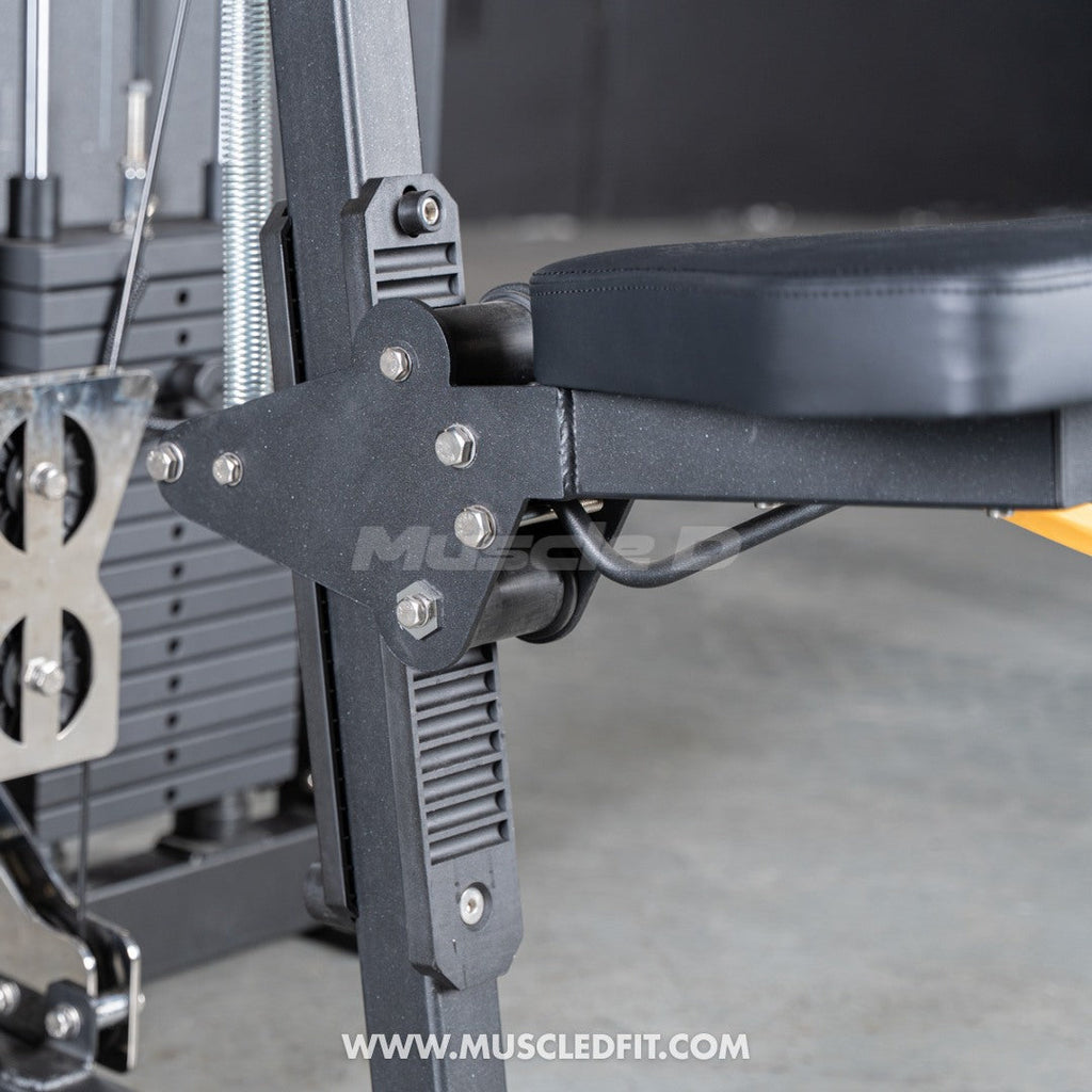 Classic V2 Selectorized Lateral Raise Machine – Commercial Shoulder Isolation | Muscle D