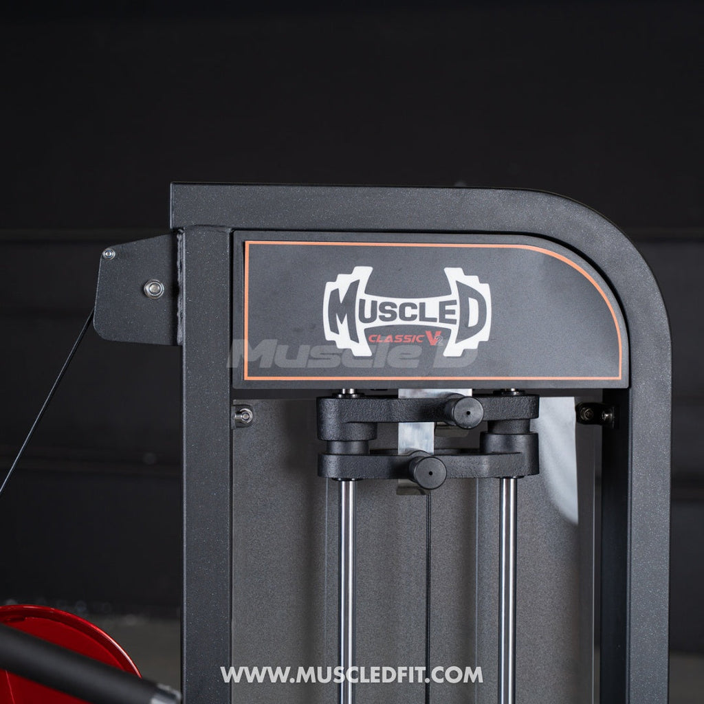 Classic V2 Selectorized Triceps Extension – Commercial Tricep Machine