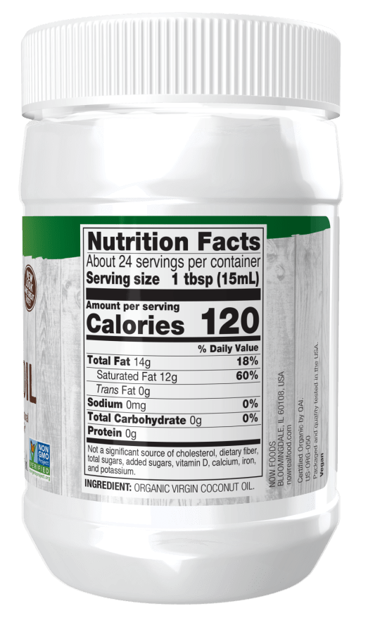 Coconut Oil, Virgin, Organic