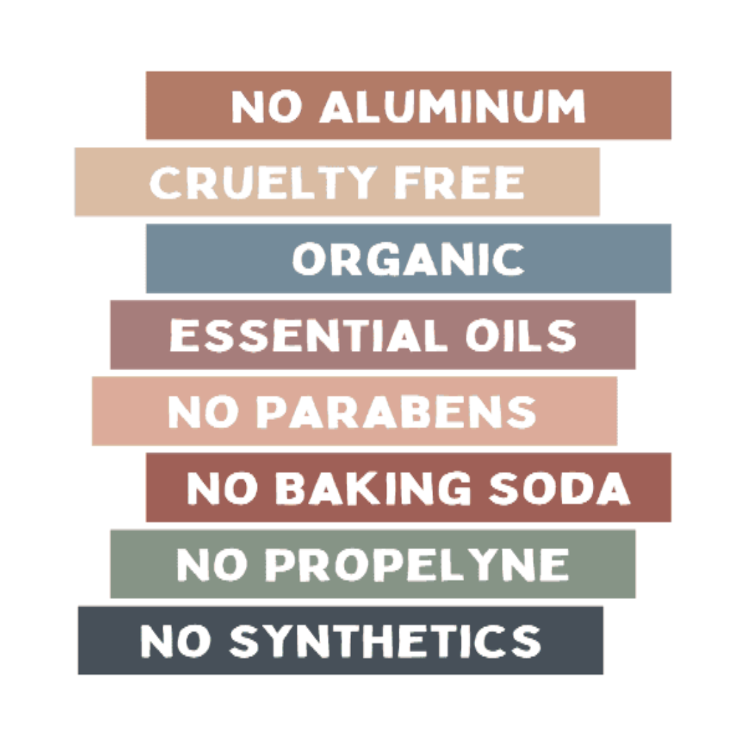 ORGANIC DEODORANT- SANDALWOOD FRAGRANCE - FOR WOMEN