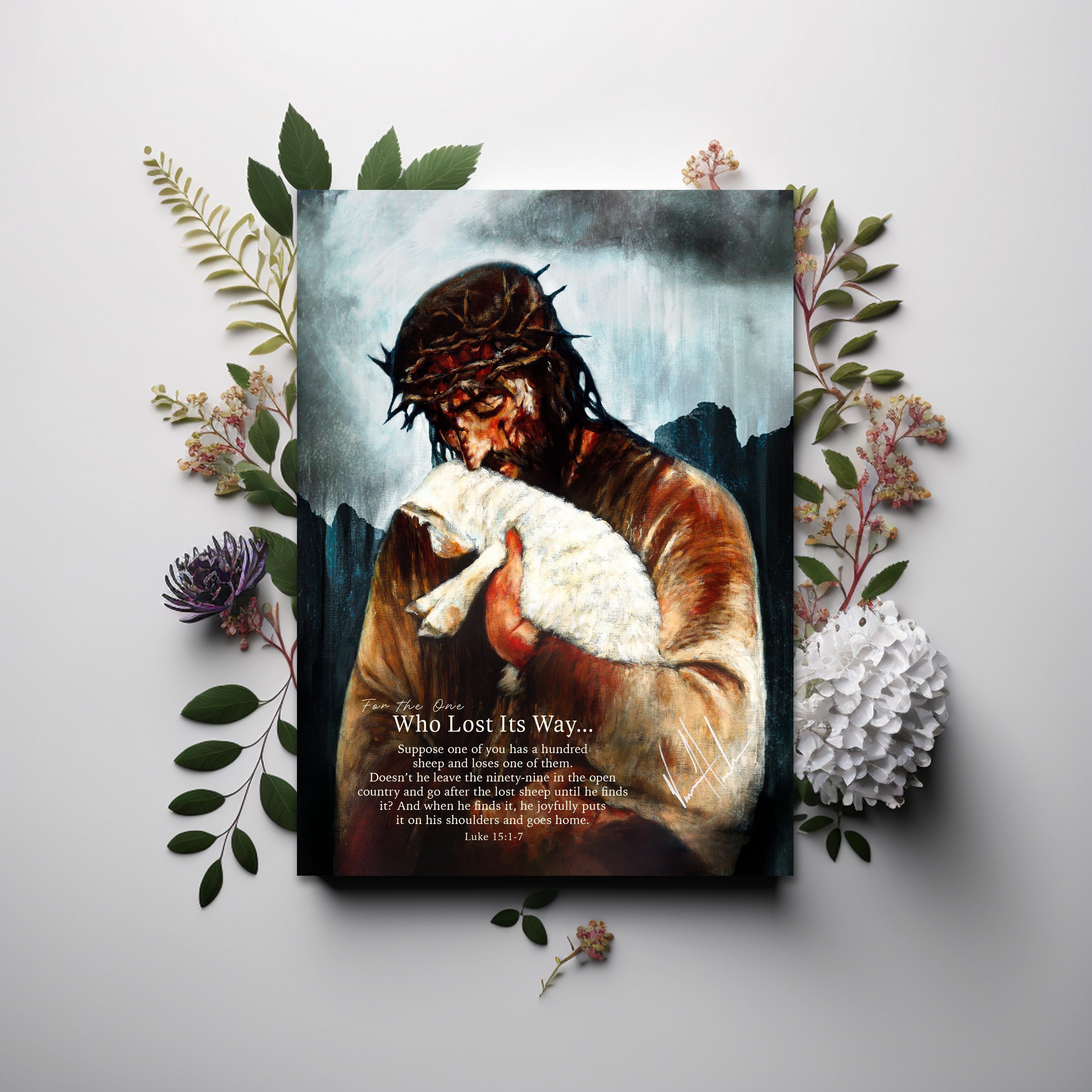 'For the One Who Lost Its Way' Greeting Card