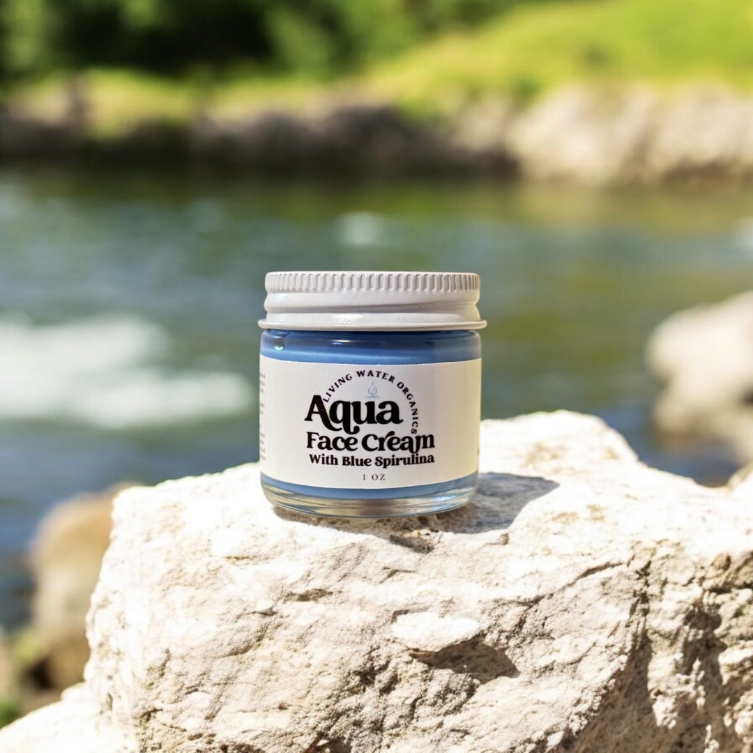 Aqua Face Cream for Young and Mature Skin, Clear Skin