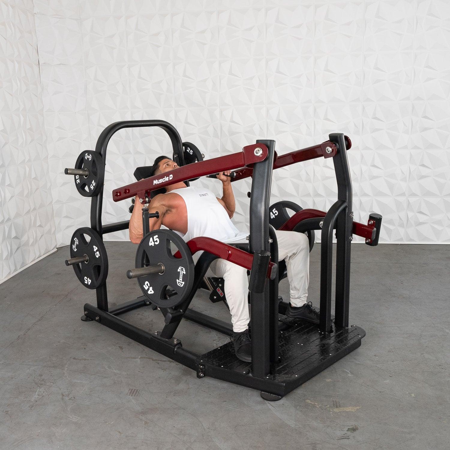 Muscle D Pro Strength Iso-Lateral Incline Press – Plate Loaded