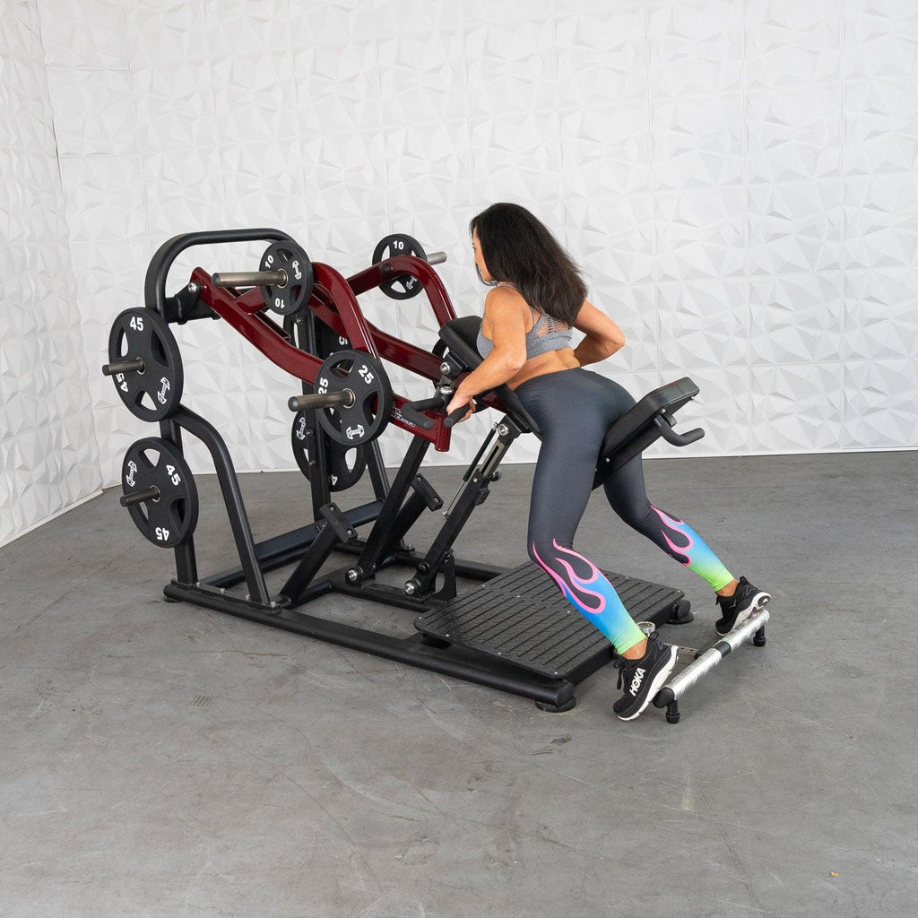 Muscle D Fitness Pro Strength Dynamic Row | Plate-Loaded Back Machine