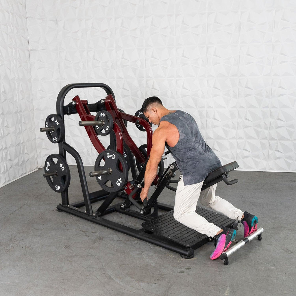 Muscle D Fitness Pro Strength Dynamic Row | Plate-Loaded Back Machine