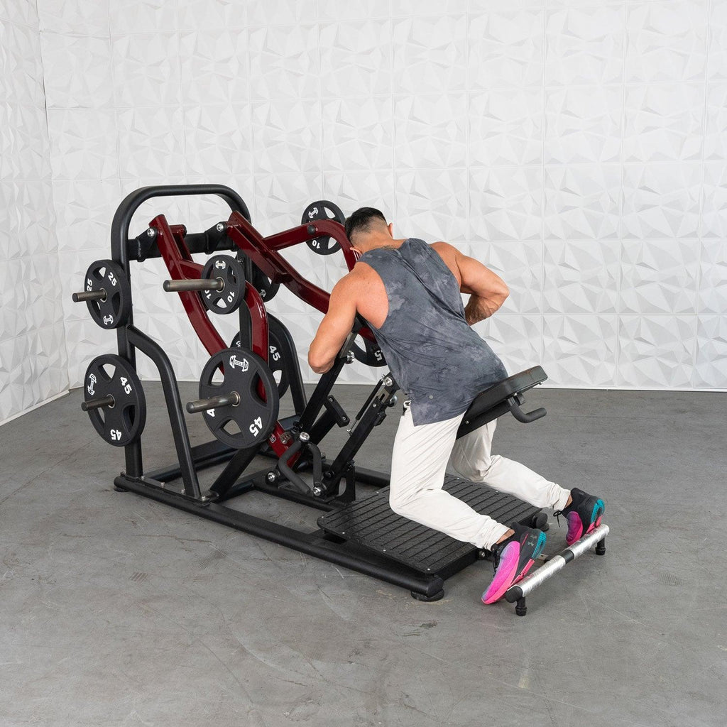 Muscle D Fitness Pro Strength Dynamic Row | Plate-Loaded Back Machine