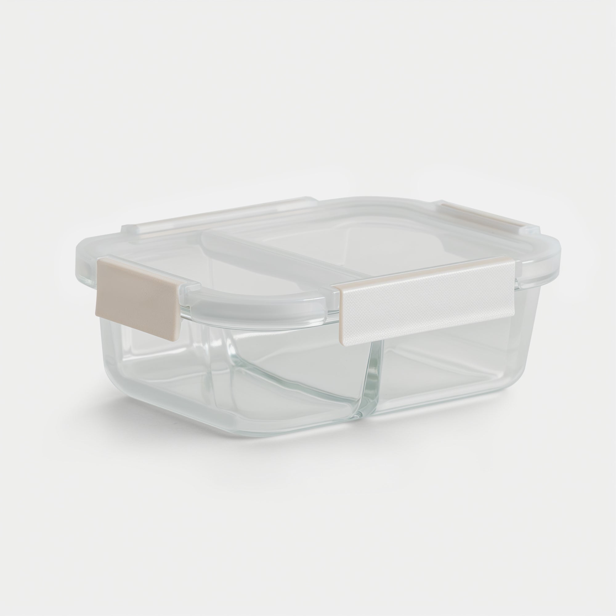 3 Divided Glass Bento Box