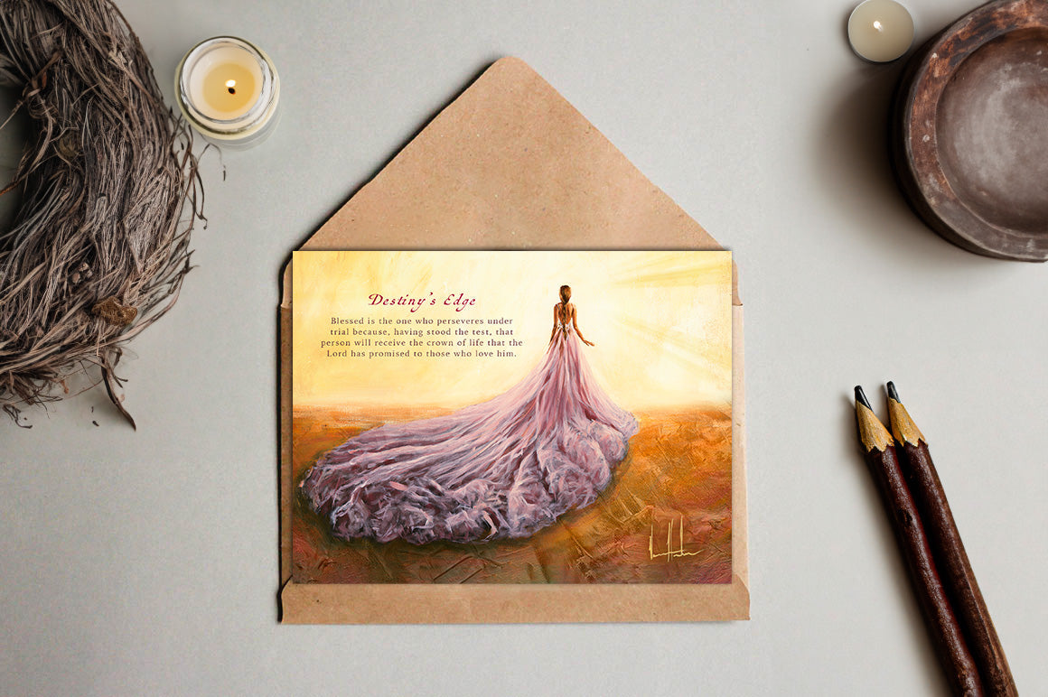 Destiny's Edge Greeting Card