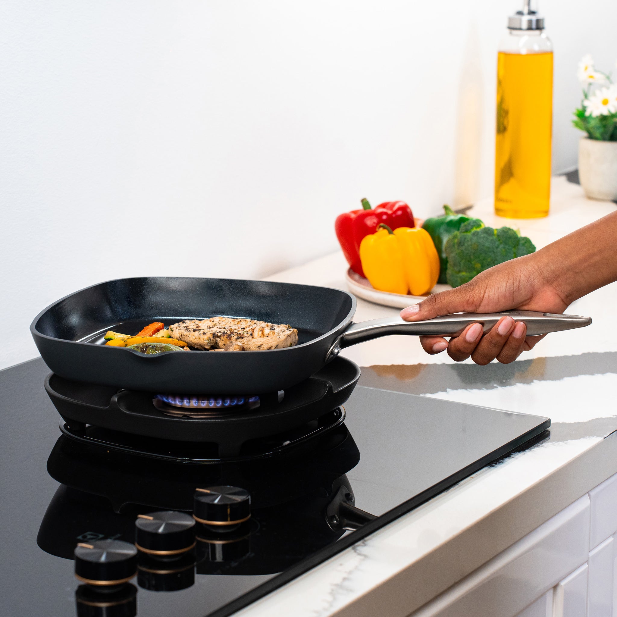 Zyliss Ultimate Pro Ceramic Square Grill Pan
