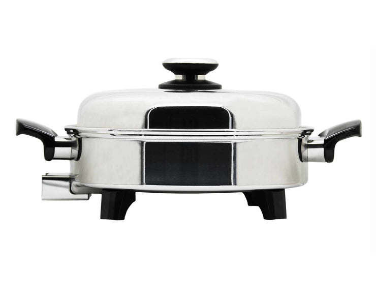 Professional Platinum Cooking System — Oil Core Skillet w Dome Cover