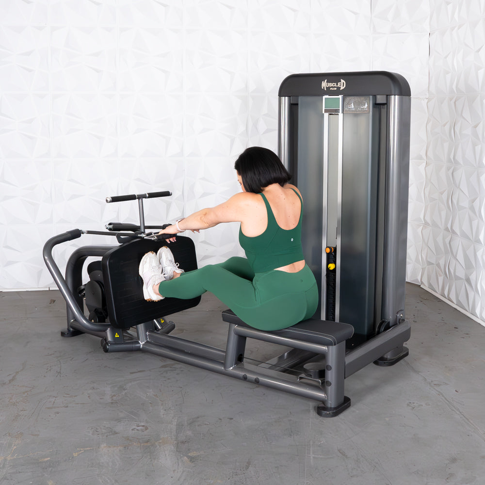 Elite Plus Long Pull Row | Iso-Lateral | Muscle D Fitness