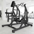 Excel Iso-Lateral Seated Row - Muscle D Fitness - Plate Load Back Machine - Gas Shock Assisted Seat Adjustment