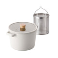 Fika 11" Stock Pot w/ Stainless Steel Insert