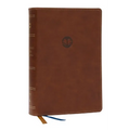 Enduring Word Study Bible: Pastoral Commentary from Every Chapter of the Bible (Nkjv, Brown Leathersoft, Red Letter, Comfort Print, Thumb Indexed)