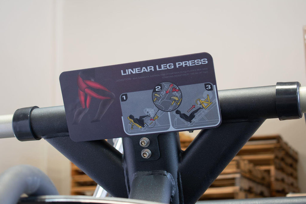 45 Degree Linear Leg Press Machine - Muscle D Fitness - Adjustable Angle Back Pad