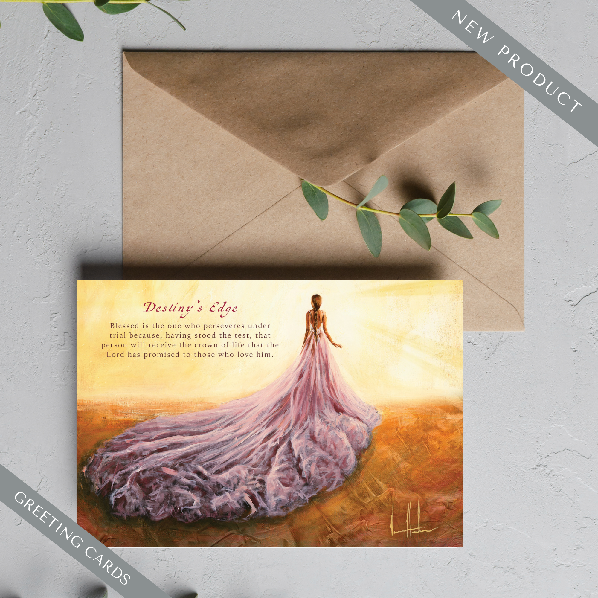 Destiny's Edge Greeting Card