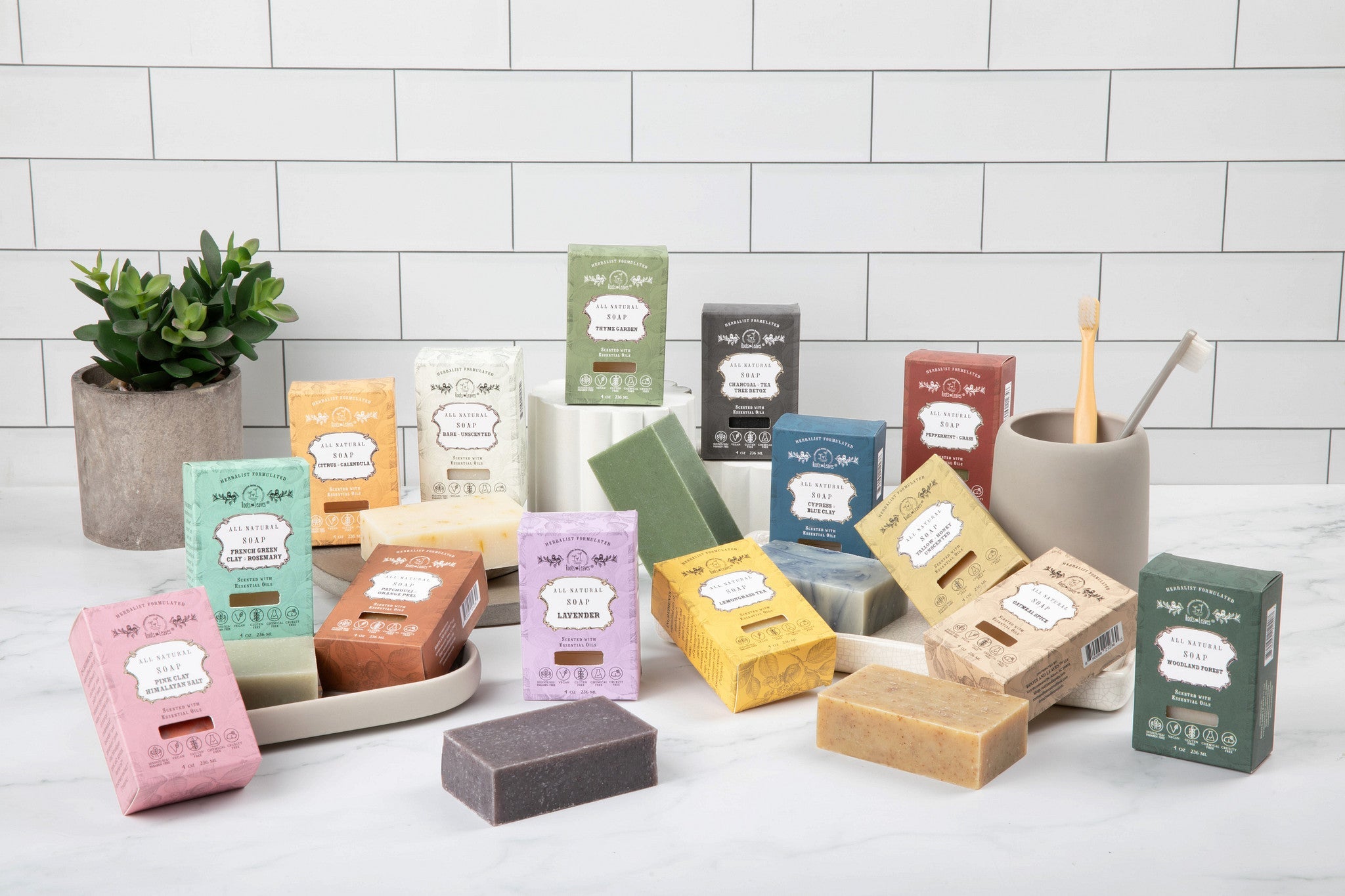Organic Vegan Peppermint Bar Soap