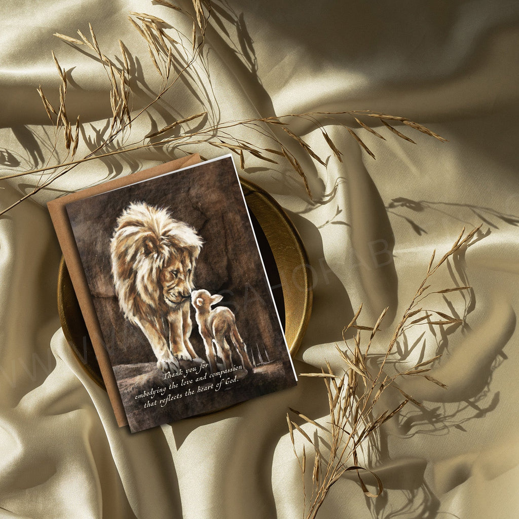 "The Heart of God" Greeting Card