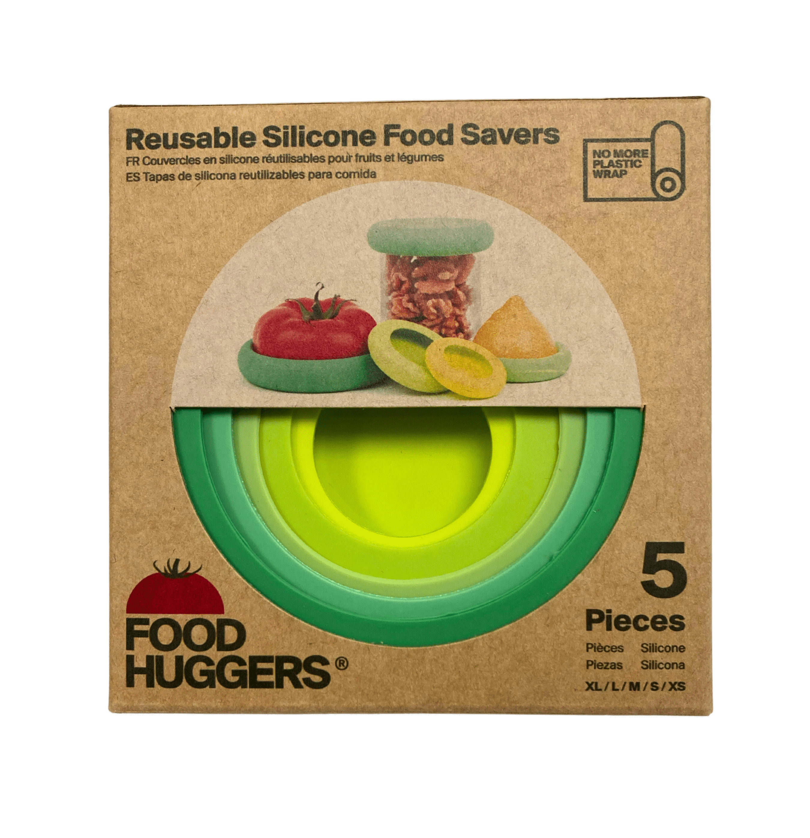 Food Savers, Silicone, Reusable, Food Huggers