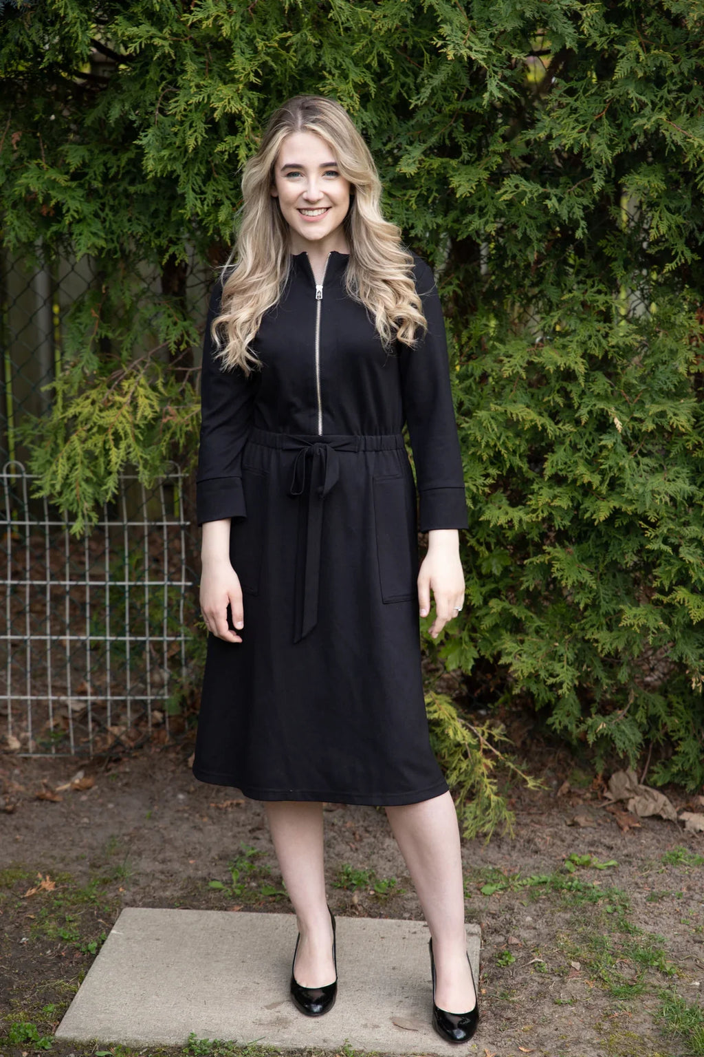 Black Utility Dress