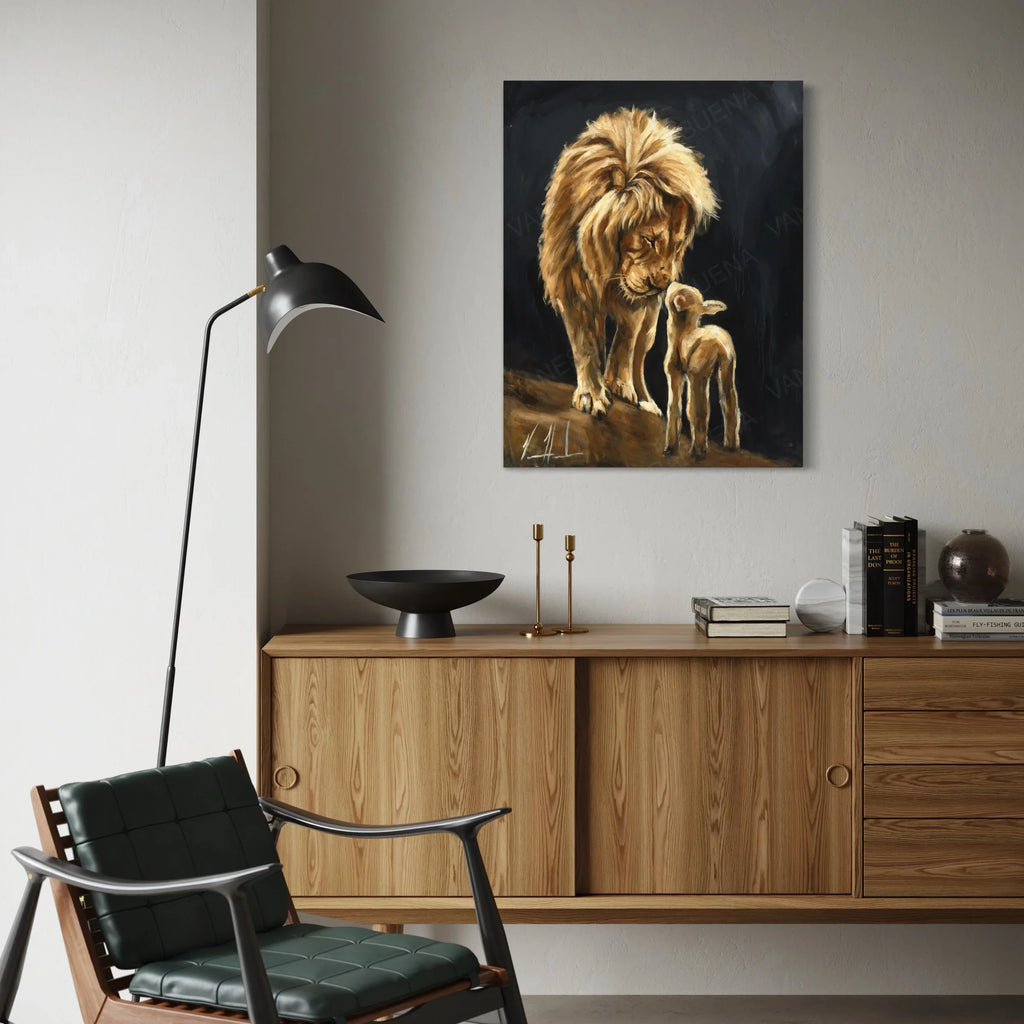 The Heart of God (Black Background)