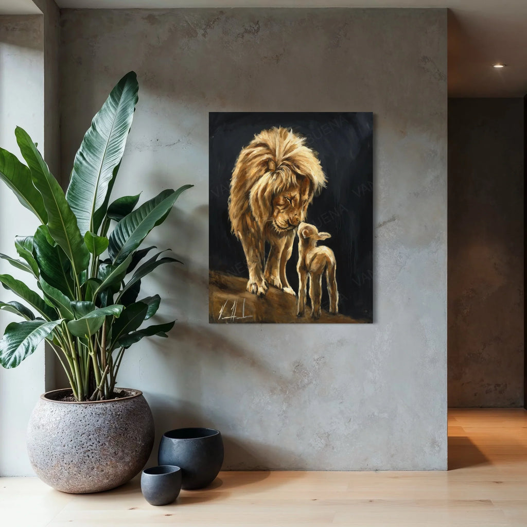 The Heart of God (Black Background)