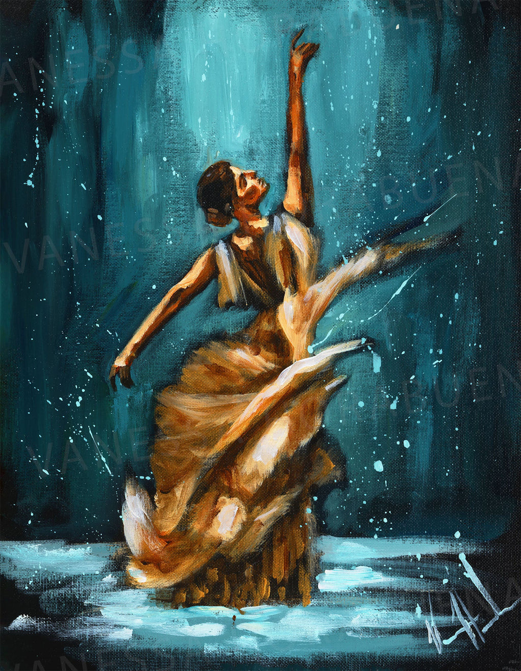 I’ll Praise You Through the Storm (Gold Dress Edition)