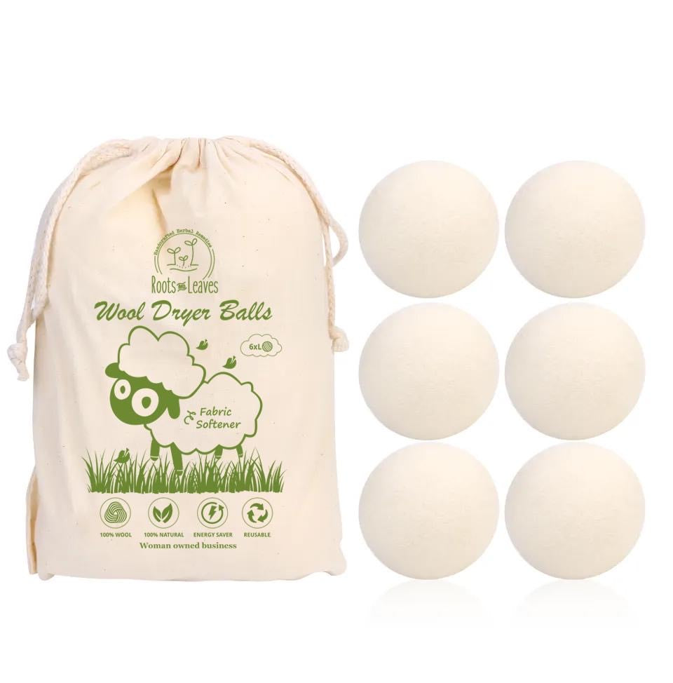 Organic New Zealand Wool Dryer Balls