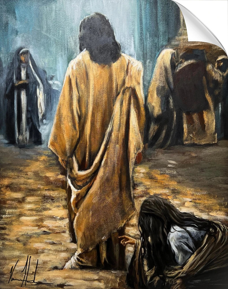 Jesus Healer - Just One Touch - Sticker