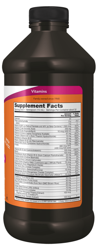 Liquid Multi Vitamin & Mineral