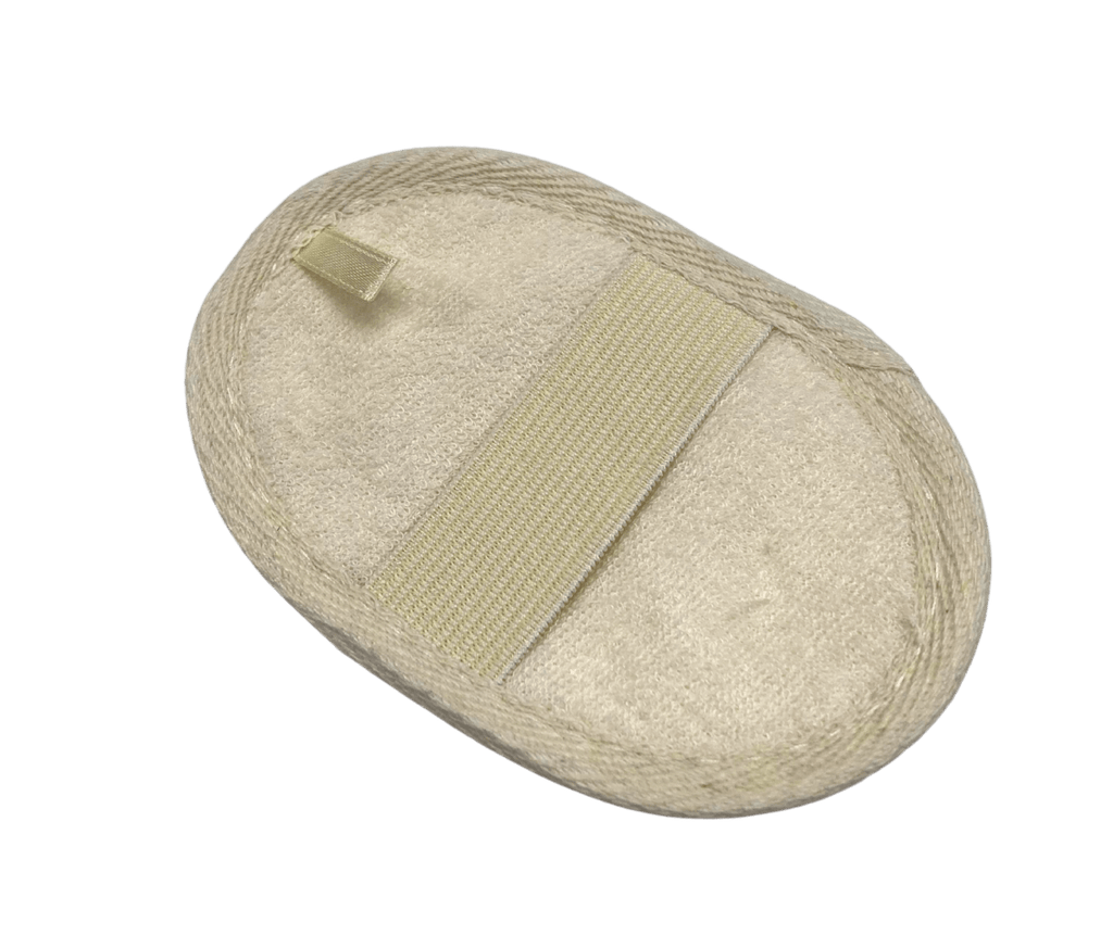 Loofah Sponge Pad, Natural, Exfoliating