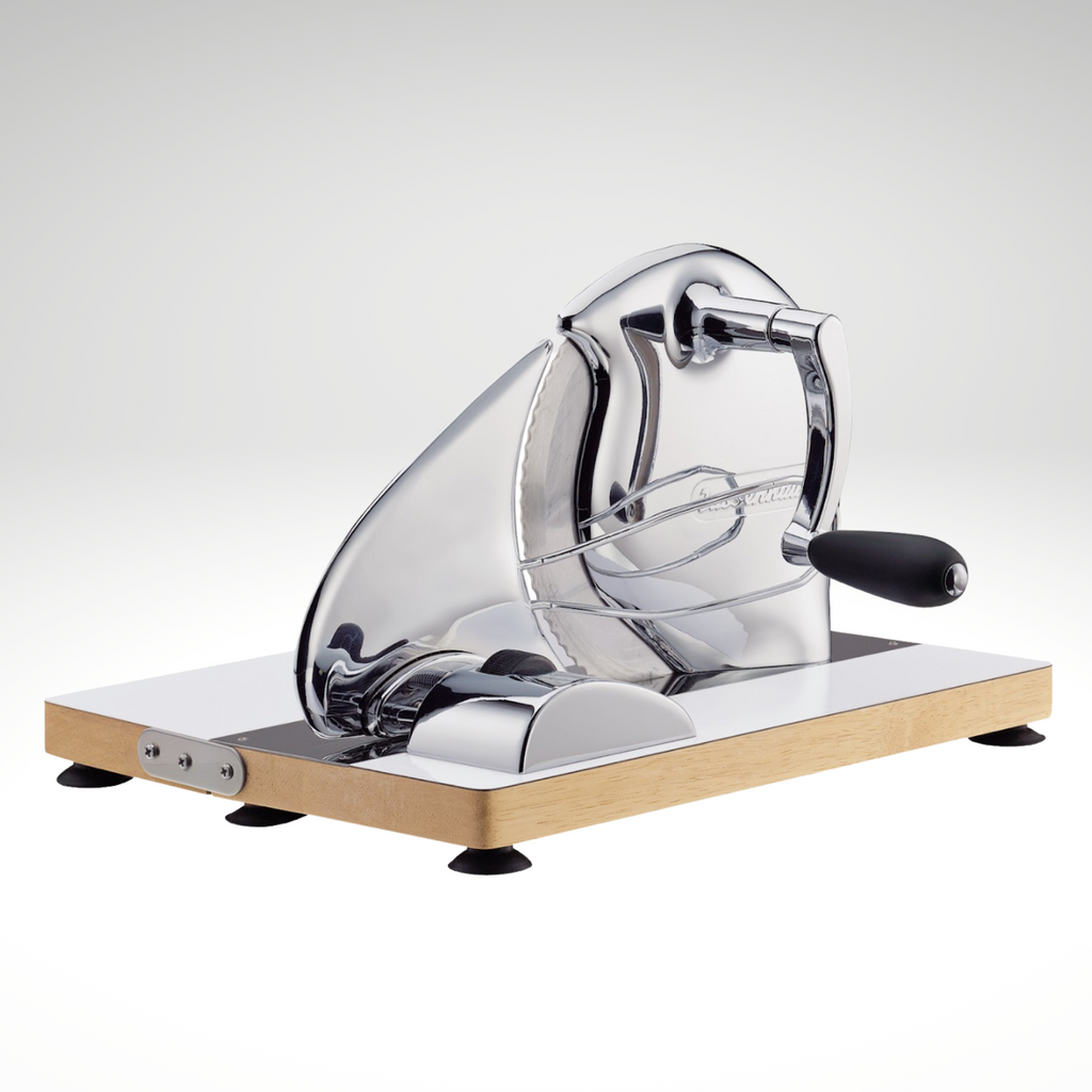 "Vintage" Bread Slicer, Manual, Chrome